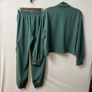 Mystree Teal Two-Piece Set